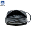wholesale high quality leather  waterproof mens wash bag for travel